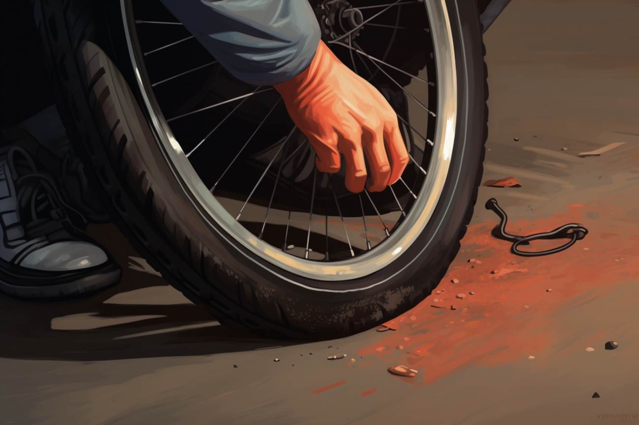 Comment démonter un pneu de vélo